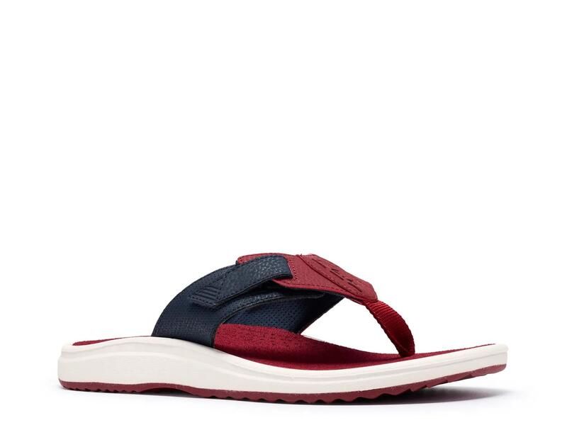 クラークス メンズ シューズ サンダル ClarksCloudsteppers Breeze Sandal Red レッド