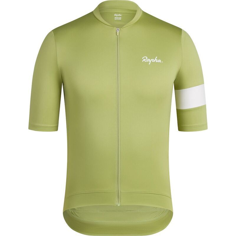 ラファ メンズ トップス Tシャツ ジャージー Rapha Core Jersey Mens FernWhite ホワイト