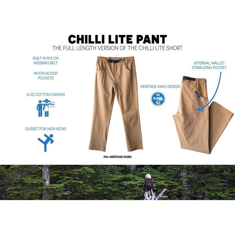 カブー メンズ ボトムス カジュアルパンツ KAVU Chillite Pant Mens Heritage Khaki カーキ