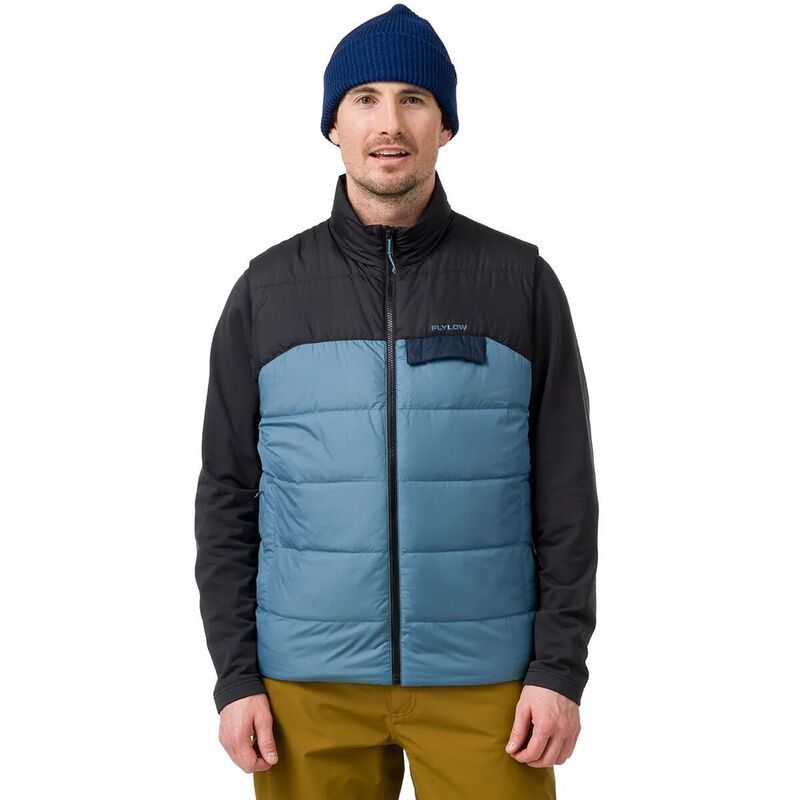 フライロー メンズ トップス ベスト Flylow Larry Vest Mens OceanBlack ブラック