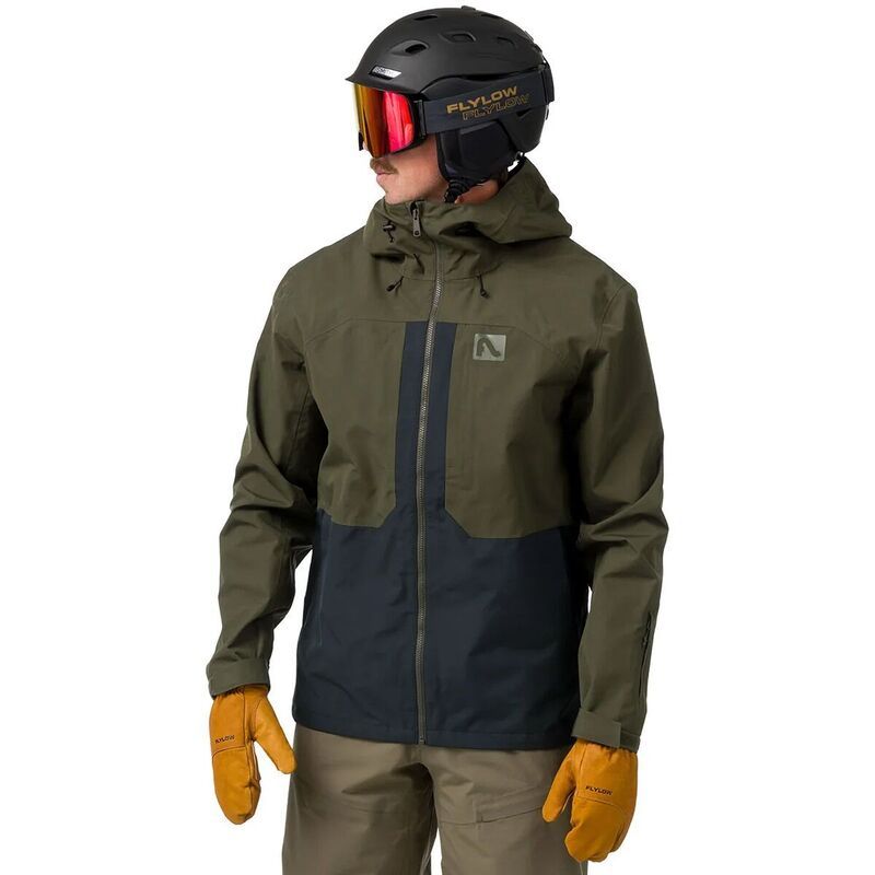 フライロー メンズ アウター ジャケット・ブルゾン Flylow Knight Jacket Mens EvergreenBlack ブラック