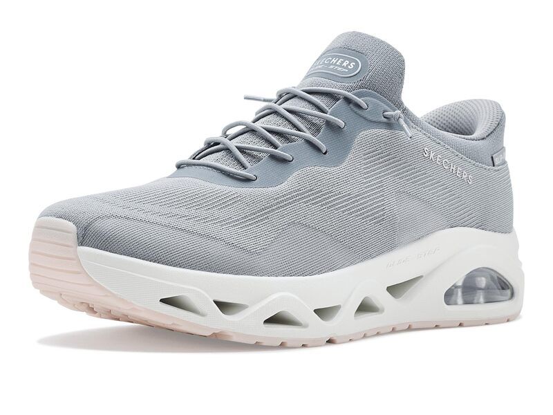 スケッチャーズ レディース シューズ スニーカー SKECHERS Uno GlideStep Air Gliders Hands Free SlipIns Gray グレー