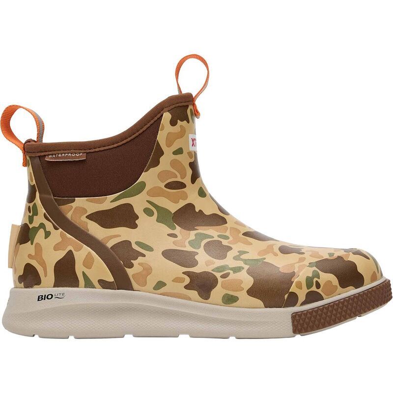 エクストラタフ メンズ シューズ ブーツ・レインブーツ アンクル Xtratuf Ankle 6in Sport Deck Boot Mens Duck Camo