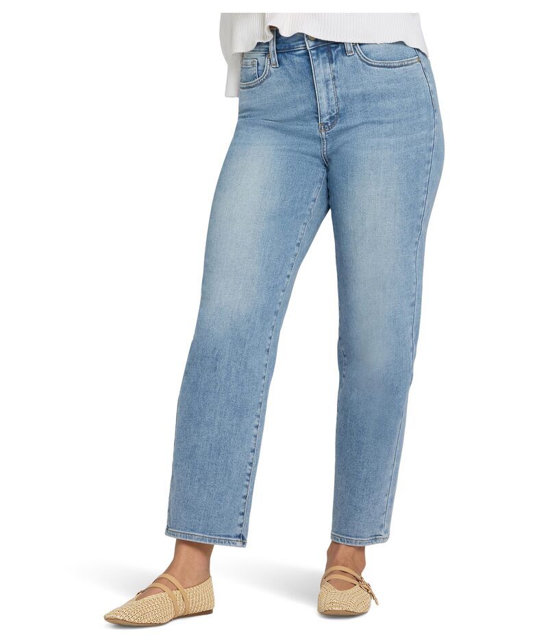 エヌワイディージェイ レディース ボトムス デニムパンツ プチ アンクル ジーンズ NYDJ Petite Kasey Stovepipe Ankle Jeans Mist Springs