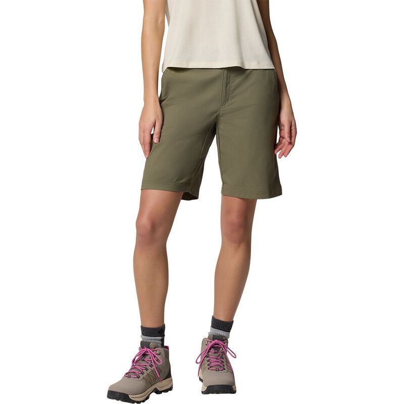 コロンビア レディース ボトムス カジュアルパンツ Columbia Leslie Falls II 9in Long Short Womenstone Green グリーン