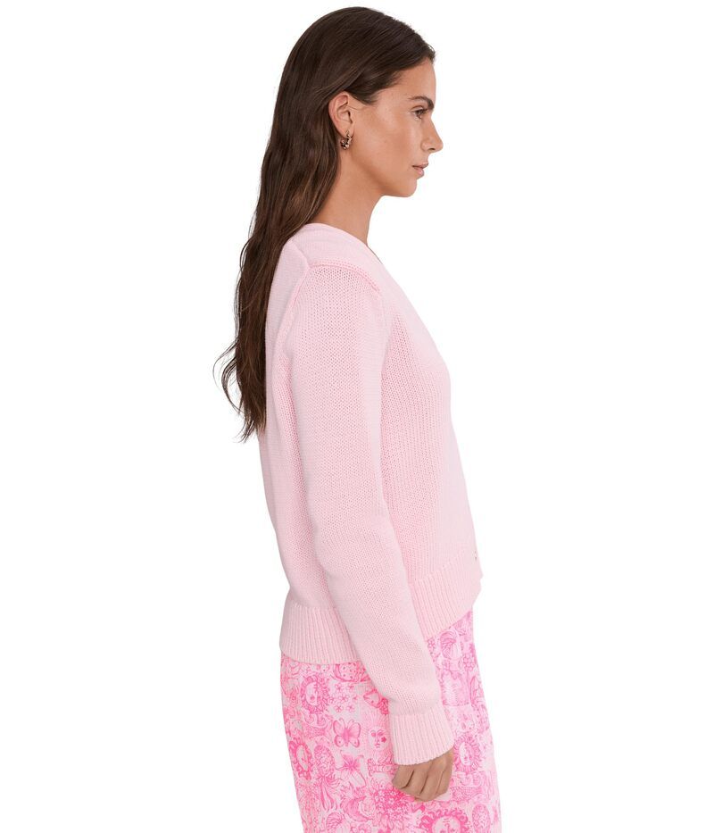 リリーピュリッツァー レディース アウター ニット・セーター カーディガン Lilly Pulitzer Tippery Cardigan Pink Muse ピンク リリーピュリッツァー レディース アウター ニット・セーター カーディガン Lilly Pulitzer Tippery Cardigan Pink Muse ピンク