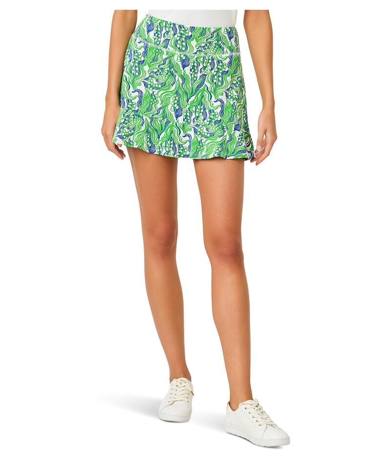 リリーピュリッツァー レディース ボトムスカート Lilly Pulitzer Zadora HighRise Skort Uputtingreen L グリーン