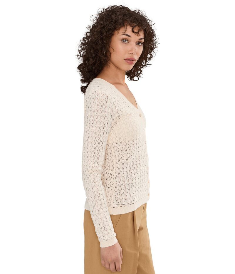 サンクチュアリー レディース アウター ニット・セーター カーディガン Sanctuary Everyday Pointelle Cardigan Collagen サンクチュアリー レディース アウター ニット・セーター カーディガン Sanctuary Everyday Pointelle Cardigan Collagen