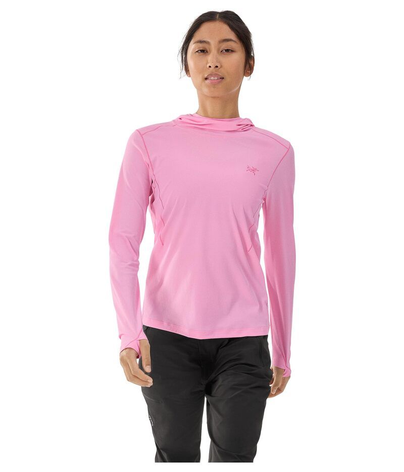 アークテリクス レディース トップス シャツ Arcteryx Sunna Hoody Pineberry