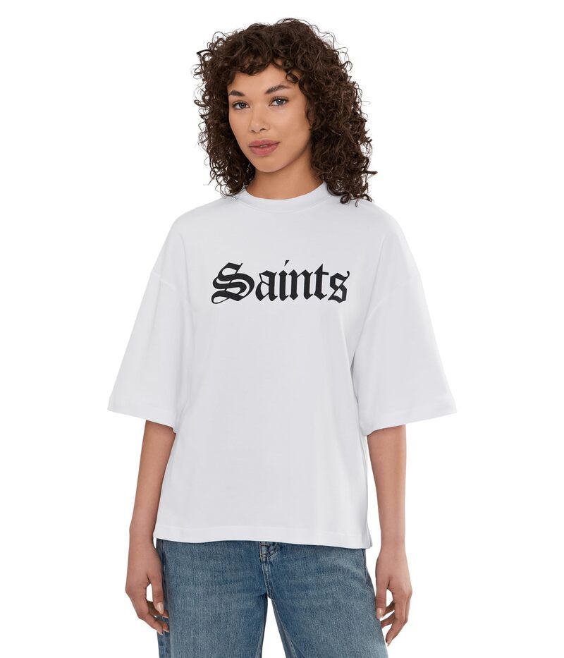 オールセインツ レディース トップス シャツ AllSaintsaint Amelie Tee Optic White ホワイト
