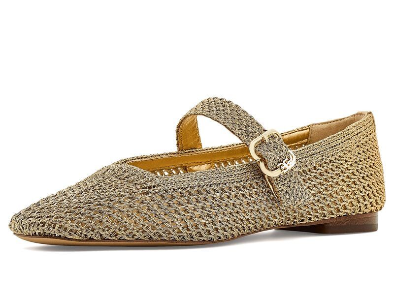 サムエデルマン レディース シューズ サンダル ニット Sam Edelman Michaela Knit Amber Gold アンバー
