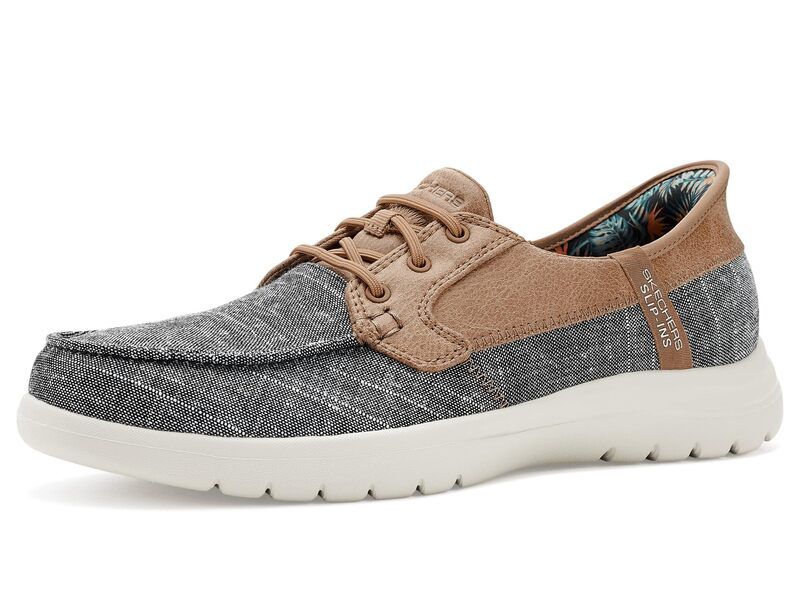 スケッチャーズ レディース シューズ スニーカー SKECHERS Hands Free SlipIns OnTheGo Coastal Sky BlackWhite ホワイト