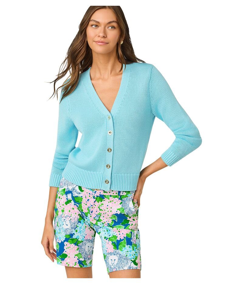 リリーピュリッツァー レディース アウター ニット・セーター カーディガン Lilly Pulitzer Tippery Cardigan Daydream Blue ブルー リリーピュリッツァー レディース アウター ニット・セーター カーディガン Lilly Pulitzer Tippery Cardigan Daydream Blue ブルー