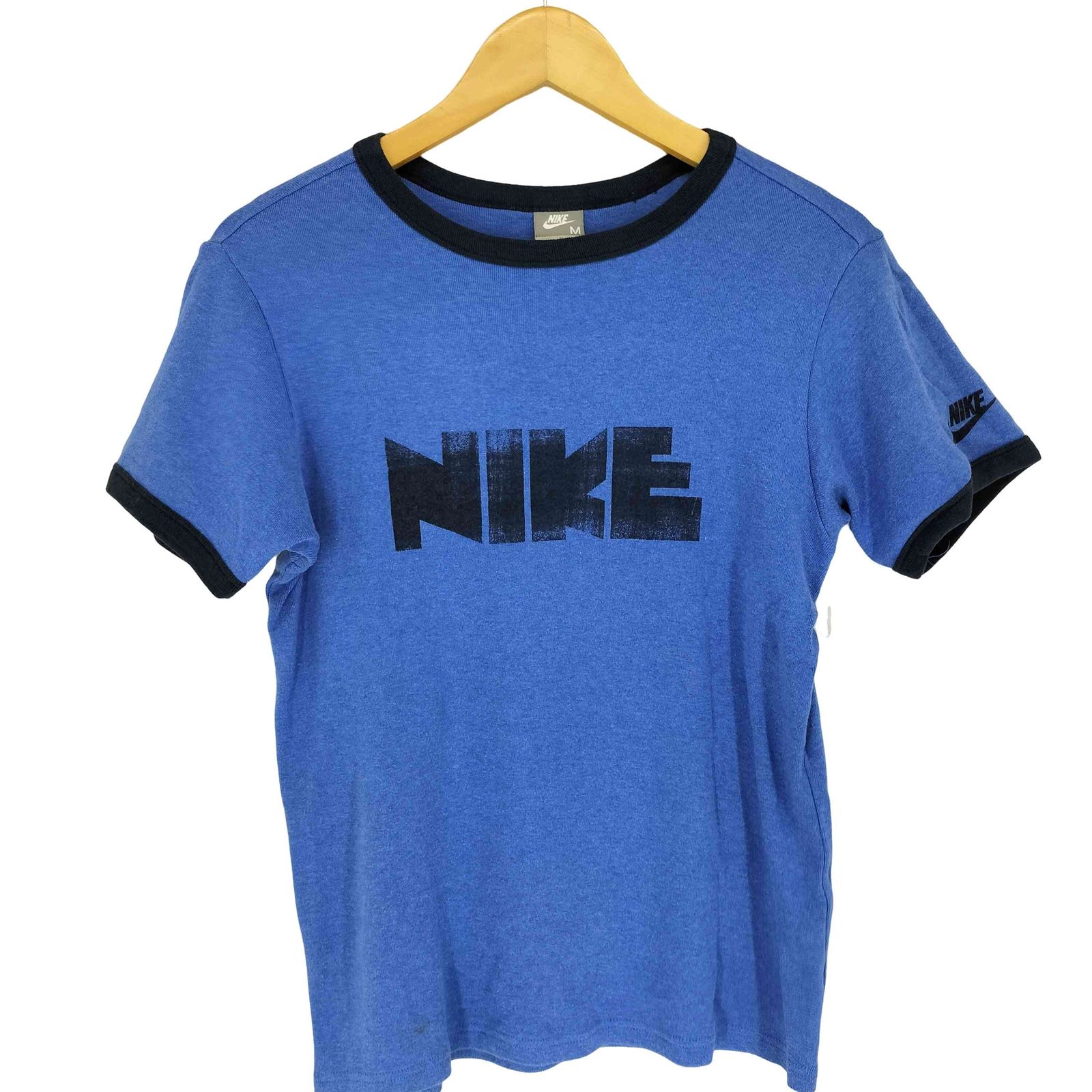 ナイキ NIKE 00s ゴツナイキ リンガーTシャツ レディース M