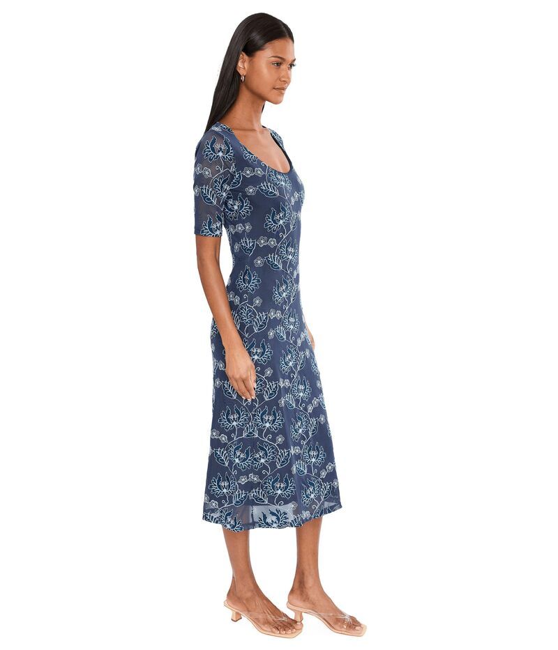 ジョニーワズ レディース トップス ワンピース メッシュ ミディ Johnny Was Maya Mesh Midi Dress Luna Meadows Luna Meadows