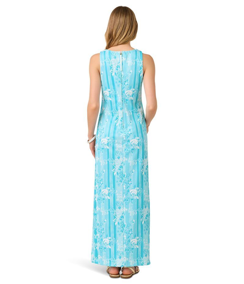リリーピュリッツァー レディース トップス ワンピース マキシ Lilly Pulitzer Melodie Maxi Dress Capri Blue Rose ブルー リリーピュリッツァー レディース トップス ワンピース マキシ Lilly Pulitzer Melodie Maxi Dress Capri Blue Rose ブルー