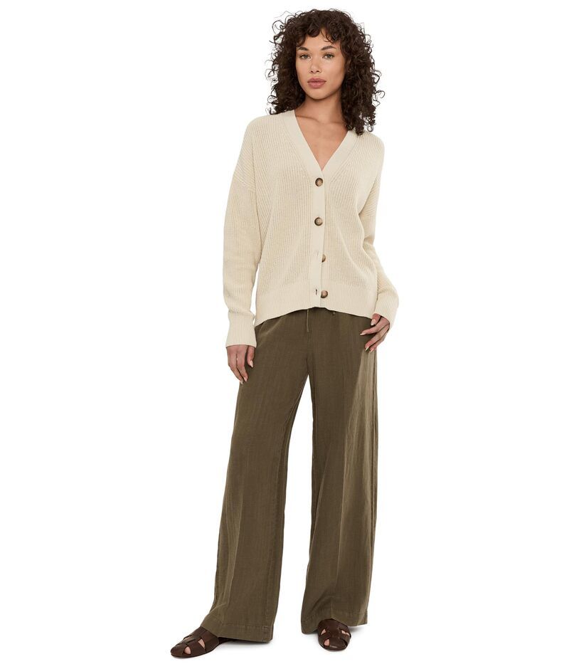 ファレティ レディース アウター ニット・セーター カーディガン リネン Faherty Miramar Linen Relaxed Cardigan Summer Sand サンド