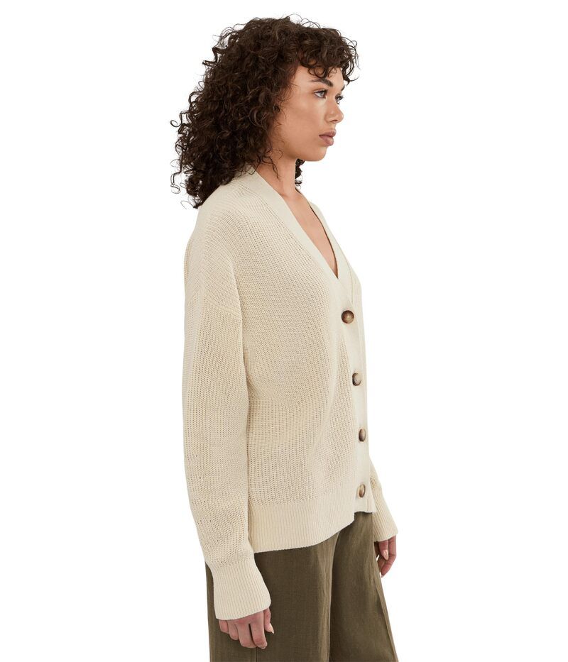 ファレティ レディース アウター ニット・セーター カーディガン リネン Faherty Miramar Linen Relaxed Cardigan Summer Sand サンド