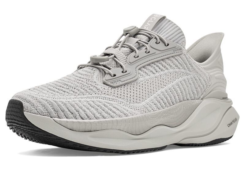 クラークス メンズ シューズ スニーカー Clarks Pace Rise Light Grey Text グレー