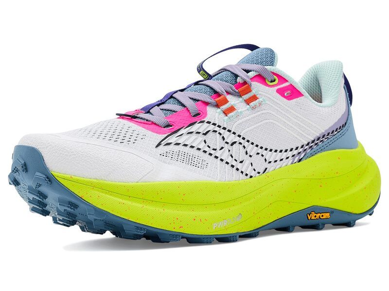 サッカニー レディース シューズ スニーカー Saucony Xodus Ultra 4 WhiteCitron ホワイト