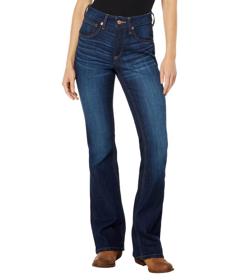 アリアト レディース ボトムス デニムパンツ ブーツカット ブーツ ジーンズ Ariat Real HighRise Ballary Bootcut Jeans Pennsylvania