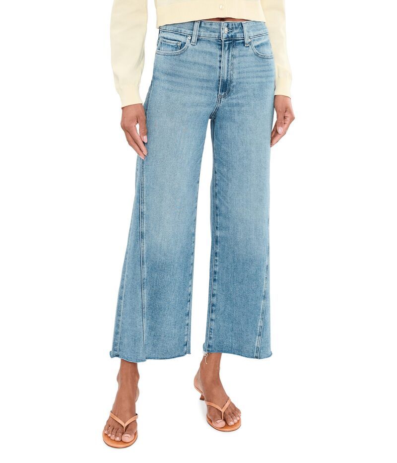 ペイジ レディース ボトムス デニムパンツ Paige Anessa with Twisted Outseam Panel Raw Hem in Explorer