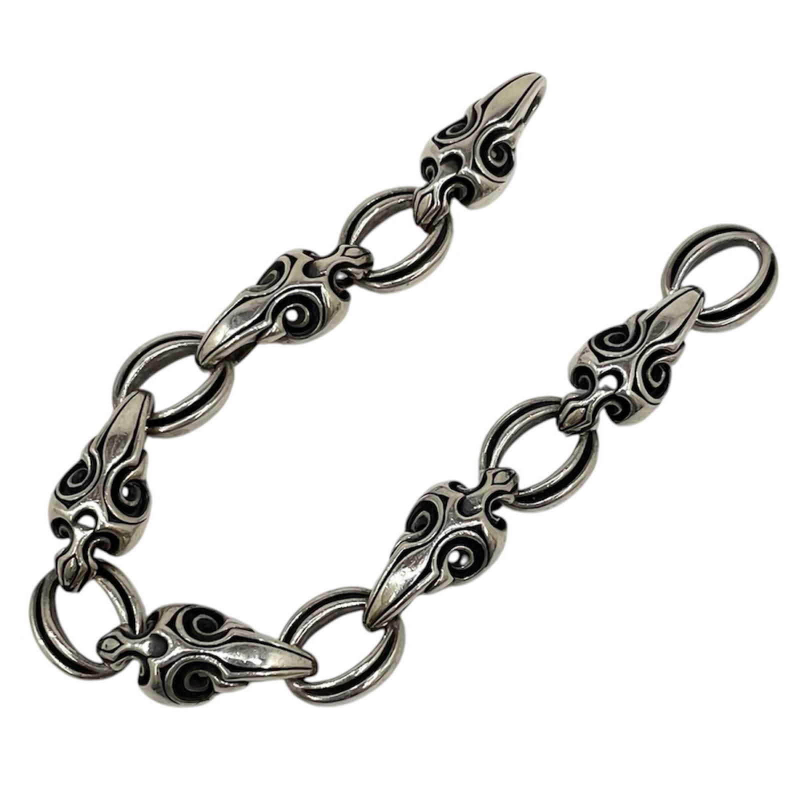 【中古】M'S COLLECTION | エムズコレクション　アーバントライバル ブレスレット シルバー【尾張小牧店】