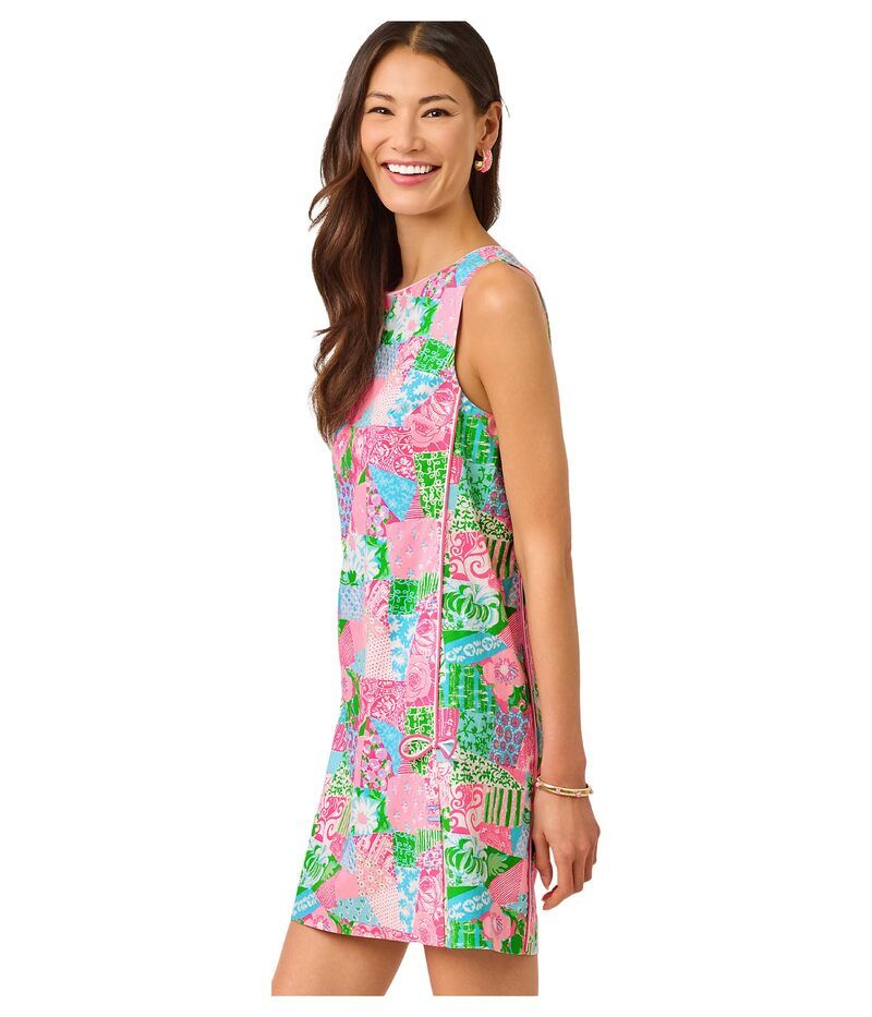 リリーピュリッツァー レディース トップス ワンピース Lilly Pulitzer Ettie Stretch Shift Multi Crazy Qui マルチカラー