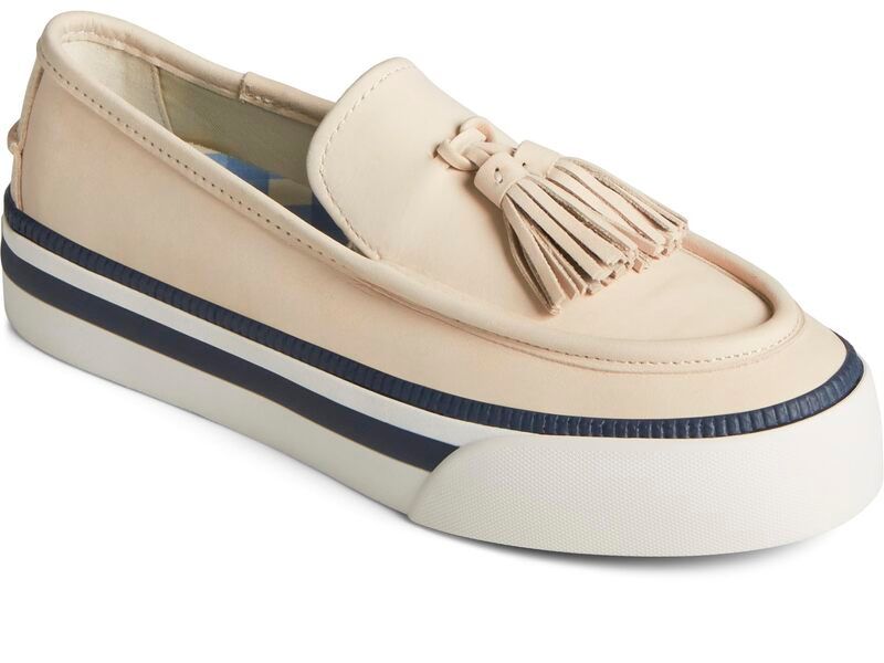 スペリー レディース シューズ スリッポン・ローファー プラットフォーム Sperry Sea Sailor Platform White Leather ホワイト 19,936円