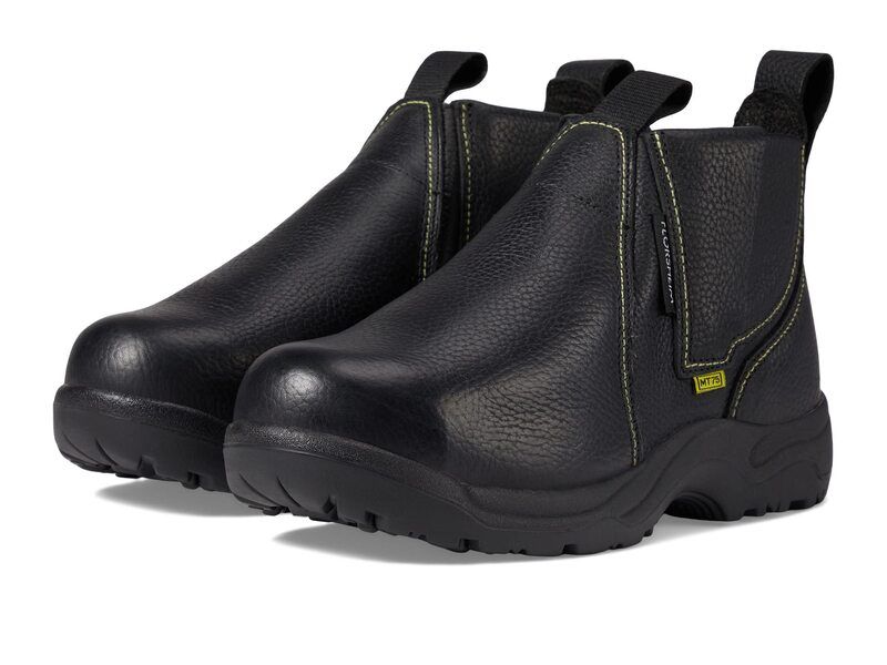 フローシャイム メンズ シューズ ブーツ・レインブーツ Tシャツ Florsheim Work Hercules EH Steel Toe Black ブラック