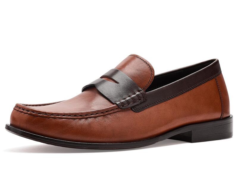 ジョンストンアンドマーフィー メンズ シューズ スリッポン・ローファー Johnston Murphy Humphrey Penny Loafers TanBrown Full ブラウン