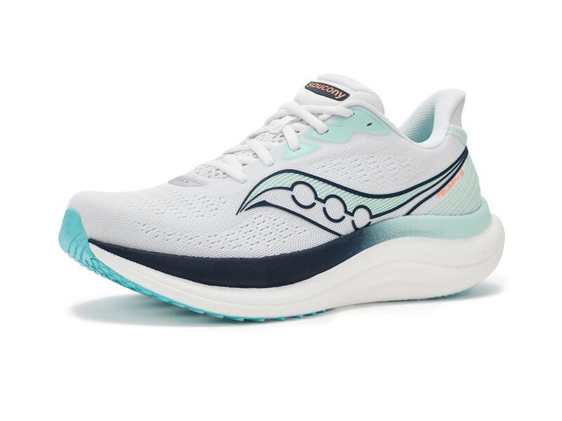 サッカニー レディース シューズ スニーカー Saucony Triumph 23 WhiteNavy ホワイト