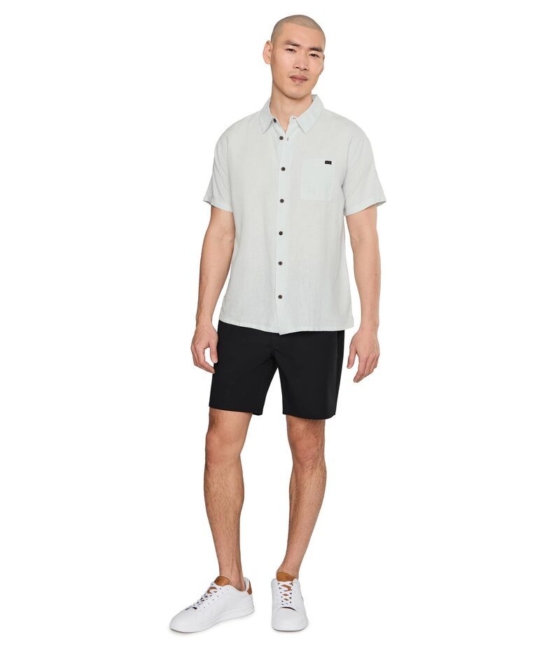 エージージーンズ メンズ ボトムス ハーフパンツ・ショーツ ショートパンツ AG Jeans Bay Short Athletic Shorts True Black ブラック