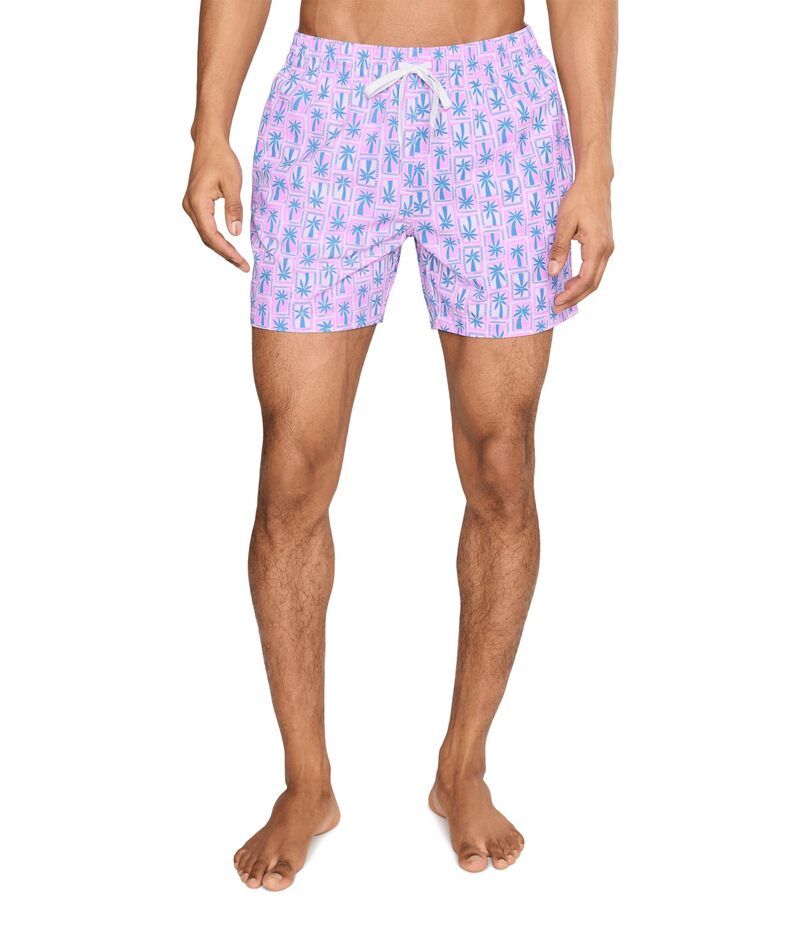 チャビーズ メンズ 水着 ハーフパンツ・ショーツ Chubbies The Miami Mosaic 55 Classic Lined Swim Trunks Pinkpattern Ba ピンク