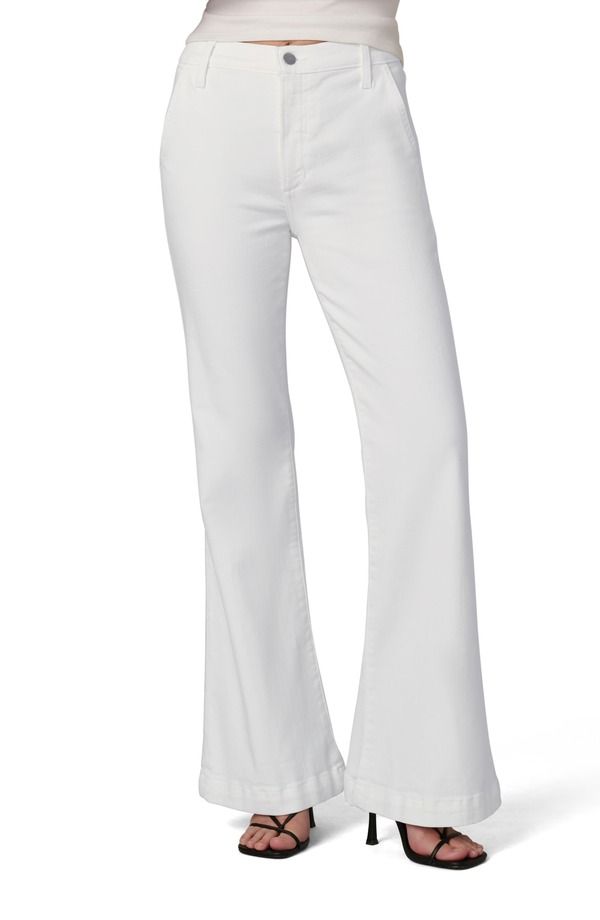 ジョーズ レディース ボトムス デニムパンツ ハイウエスト ジーンズ Joes The Molly High Waist Flare Jeans White ホワイト