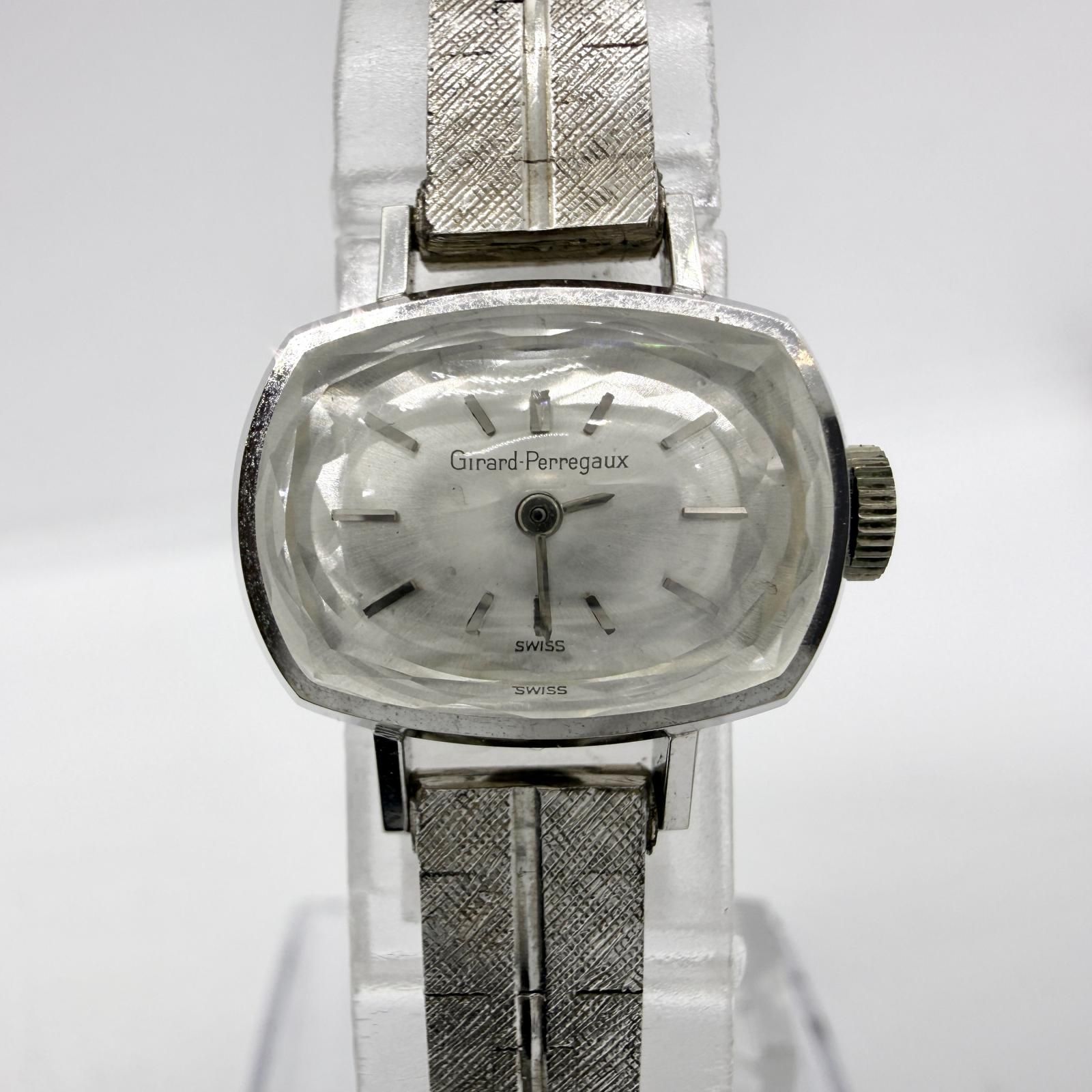 GIRARD-PERREGAUX ジラール・ペルゴ WG 総重量24.4g シルバー 手巻き 