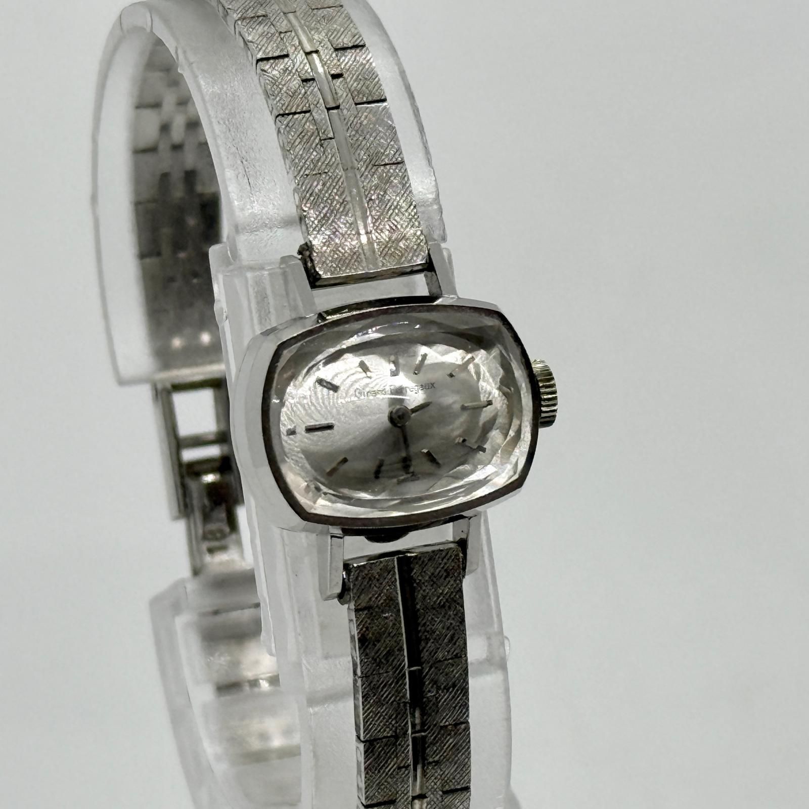 GIRARD-PERREGAUX ジラール・ペルゴ WG 総重量24.4g シルバー 手巻き 