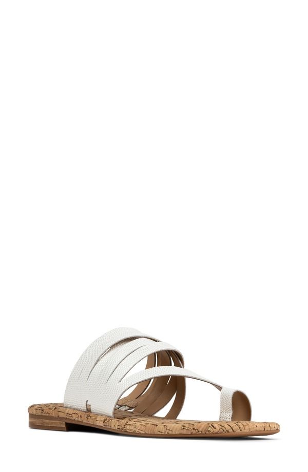 ドナルドプリネール レディース シューズ サンダル Donald Pliner Hazie Toe Loop Sandal Porcelain