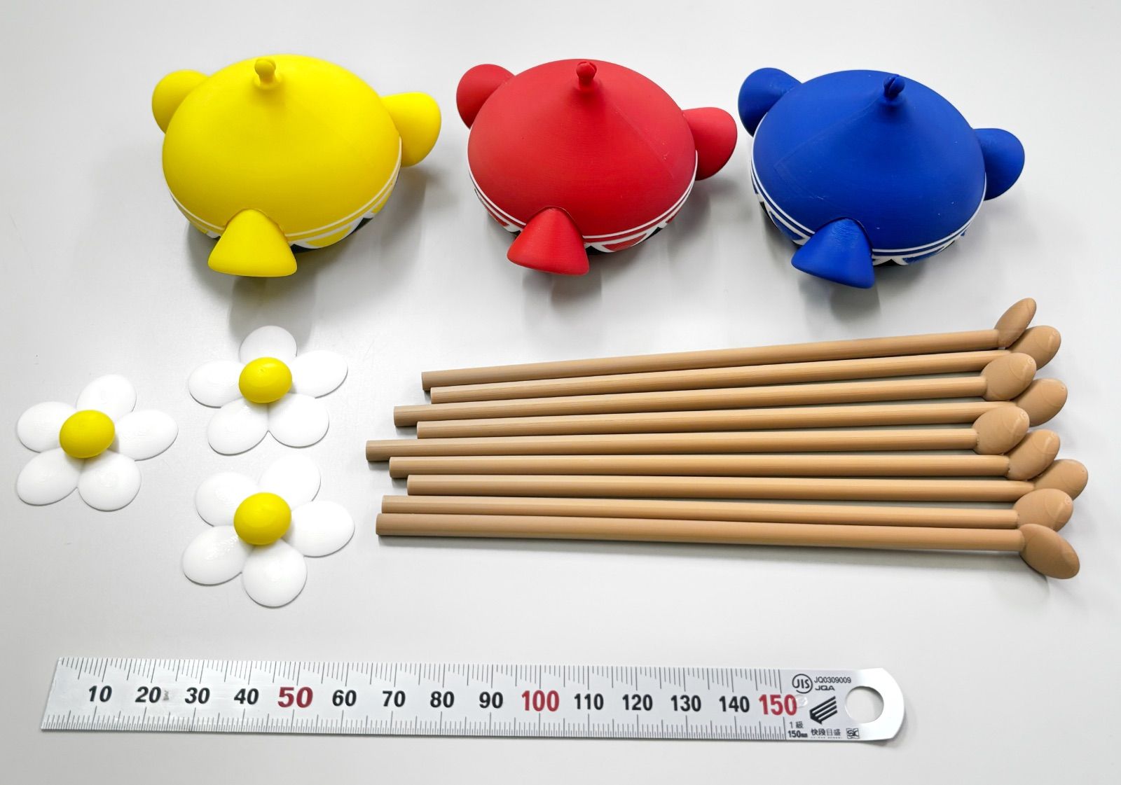 【希少品】ピクミン　フィギュア　黄オニヨン　Pikmin ピクミン2 レア 等身大」「3個セット」ピクミン フィギュア オニヨン コレクション