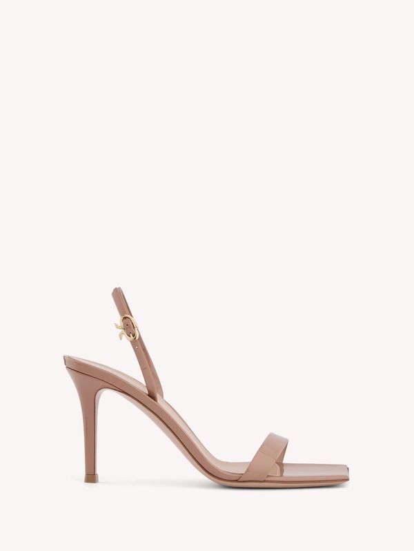 ジャンヴィト ロッシ レディース シューズ サンダル Gianvito Rossi Ribbon Stiletto 85 Sandal Praline