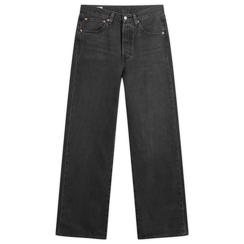 リーバイス メンズ ボトムス デニムパンツ ジーンズ Levis 501 Loose Jeans Big Wheels Black ブラック