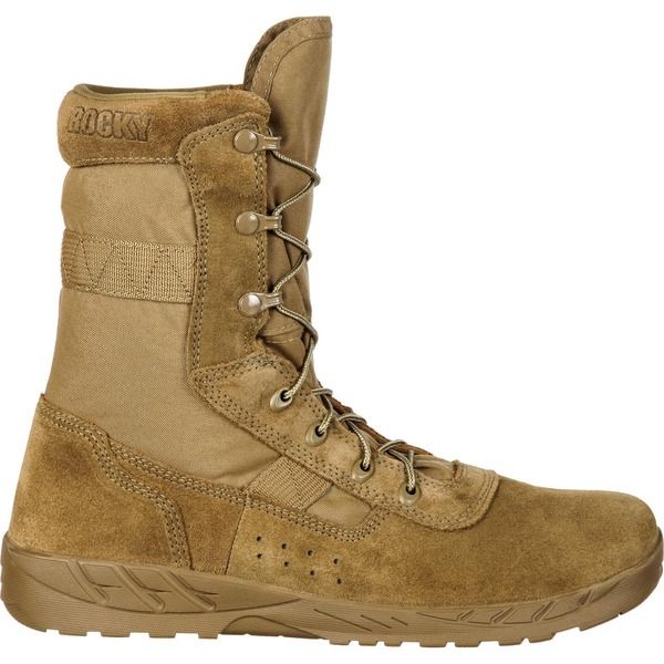 ロッキー メンズ シューズ ブーツ・レインブーツ Rocky C7 Lightweight Commercial Military Boot Coyote Brown ブラウン