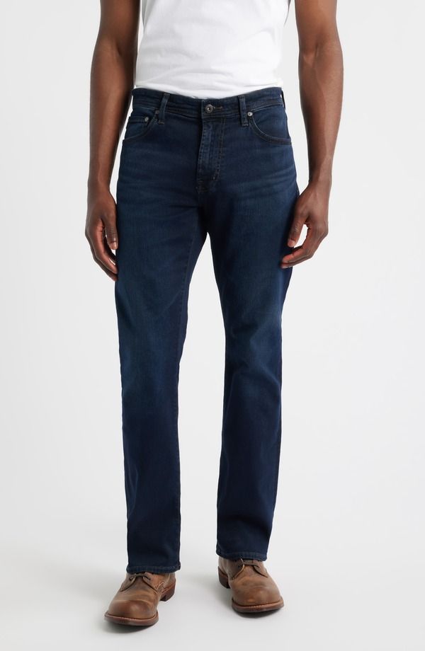 エージー メンズ ボトムス デニムパンツ ブーツカット ブーツ ジーンズ AG Clint Bootcut Jeans Barton