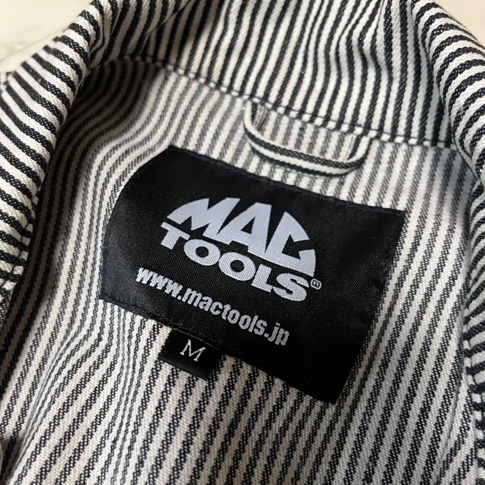 MAC TOOLS マックツール ヒッコリーストライプ つなぎ オールインワン