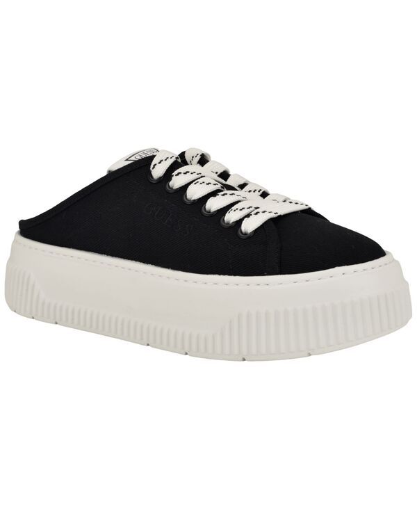 ゲス レディース シューズ スリッポン・ローファー プラットフォーム スニーカー GUESS Womens Nudge SlipOn Platformule Sneaker Black ブラック