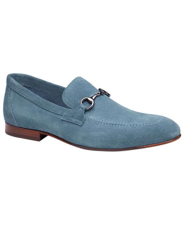 ジョンストンアンドマーフィー メンズ シューズ スリッポン・ローファー Johnston Murphy Mens Higgins Bit Round Toe Loafers Denim Sued デニム 38,220円