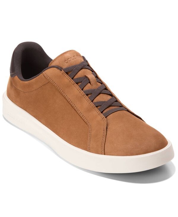 コールハーン メンズ シューズ スリッポン・ローファー スニーカー レース Cole Haan Mens Grand Crosscourt Daily LaceToToe SlipOn Sneakers British Tan タン