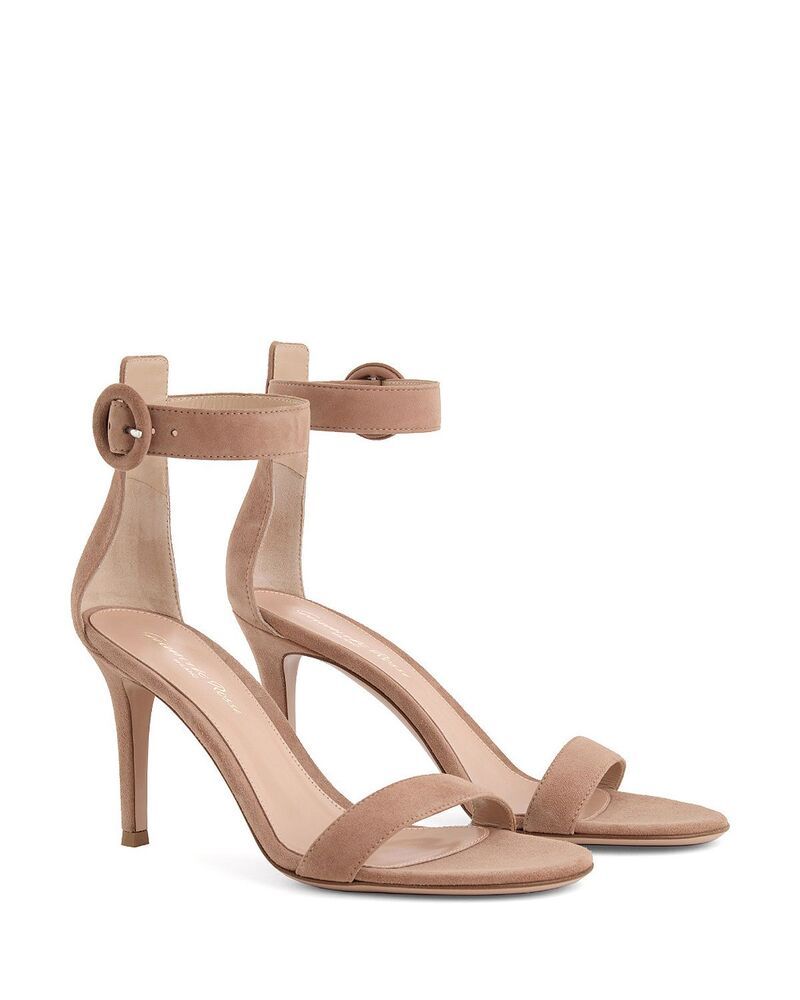 ジャンヴィト ロッシ レディース シューズ サンダル Gianvito Rossi Womens Portofino 85 Sandals Beige Pink ピンク