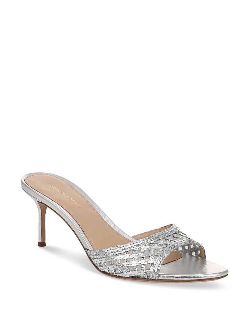 ヴェロニカ ベアード レディース シューズ サンダル Veronica Beard Womens Tia Lattice Sandalsilver シルバー