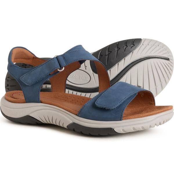 コブ ヒル レディース シューズ サンダル レザー Cobb Hill Fiah Sandals Leather For Women Blue ブルー